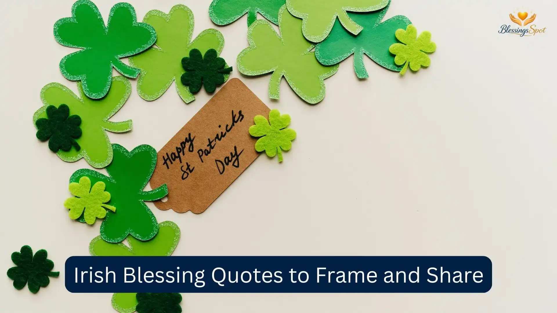 Irish Blessing Quotes to Frame and Share