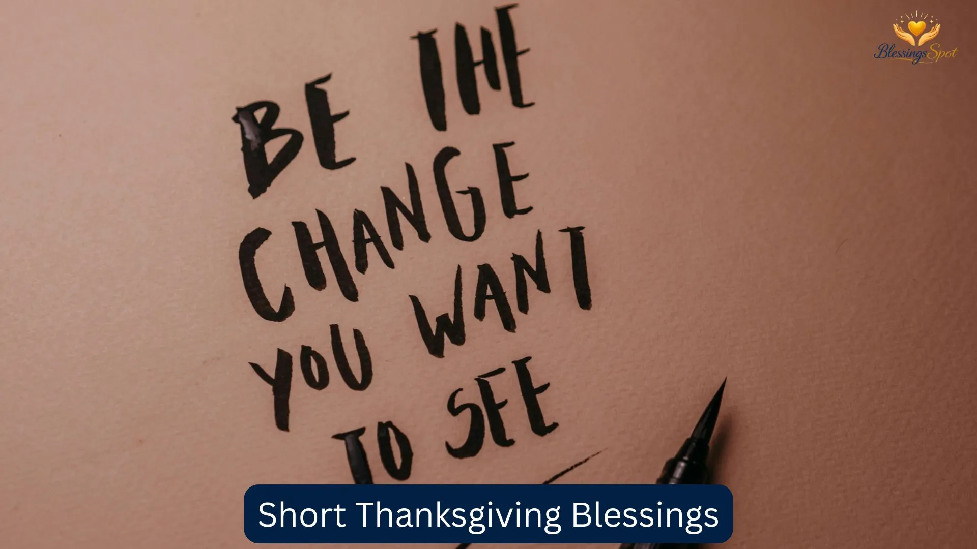 Short Thanksgiving Blessings