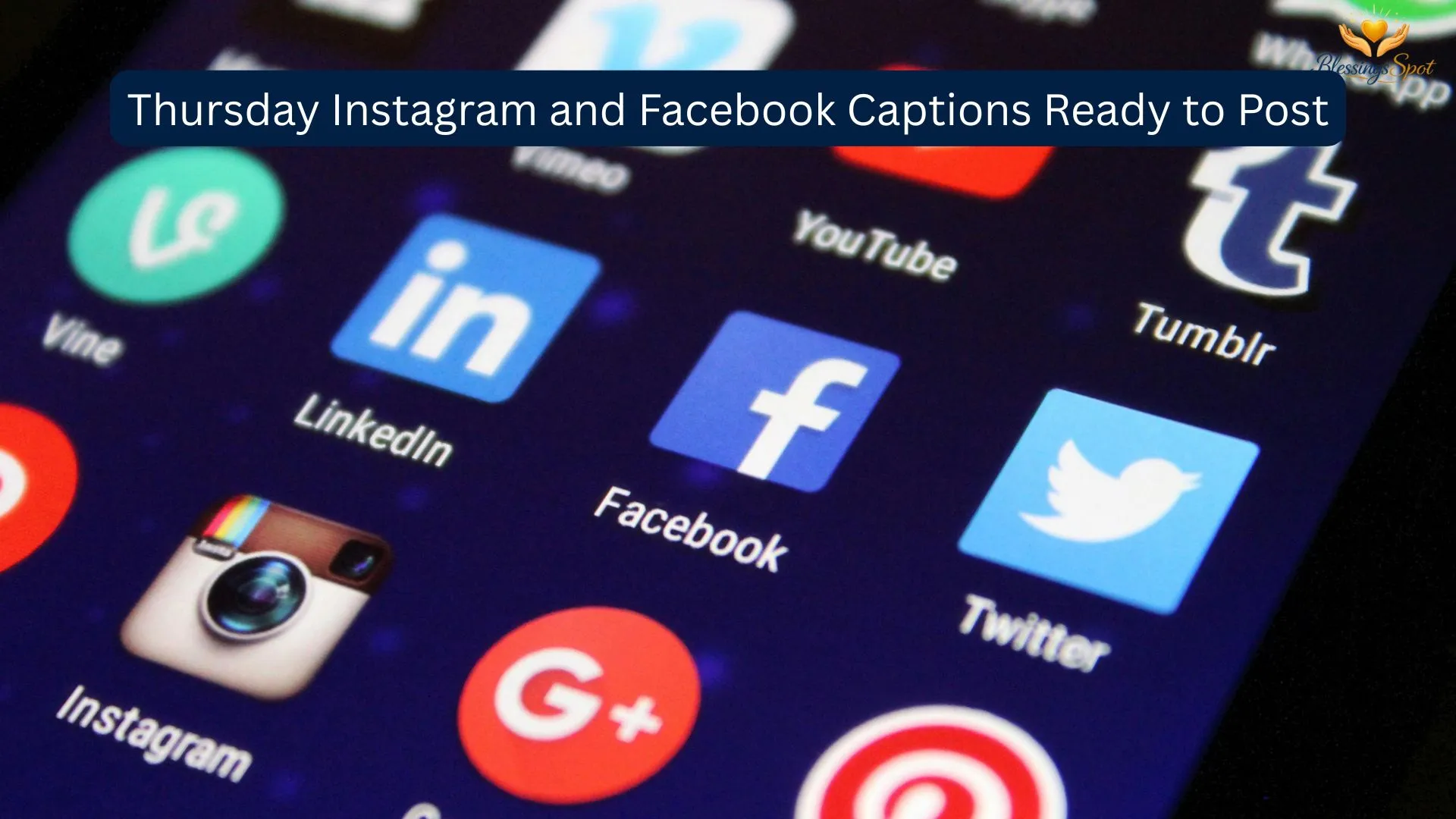 Thursday Instagram and Facebook Captions Ready to Post