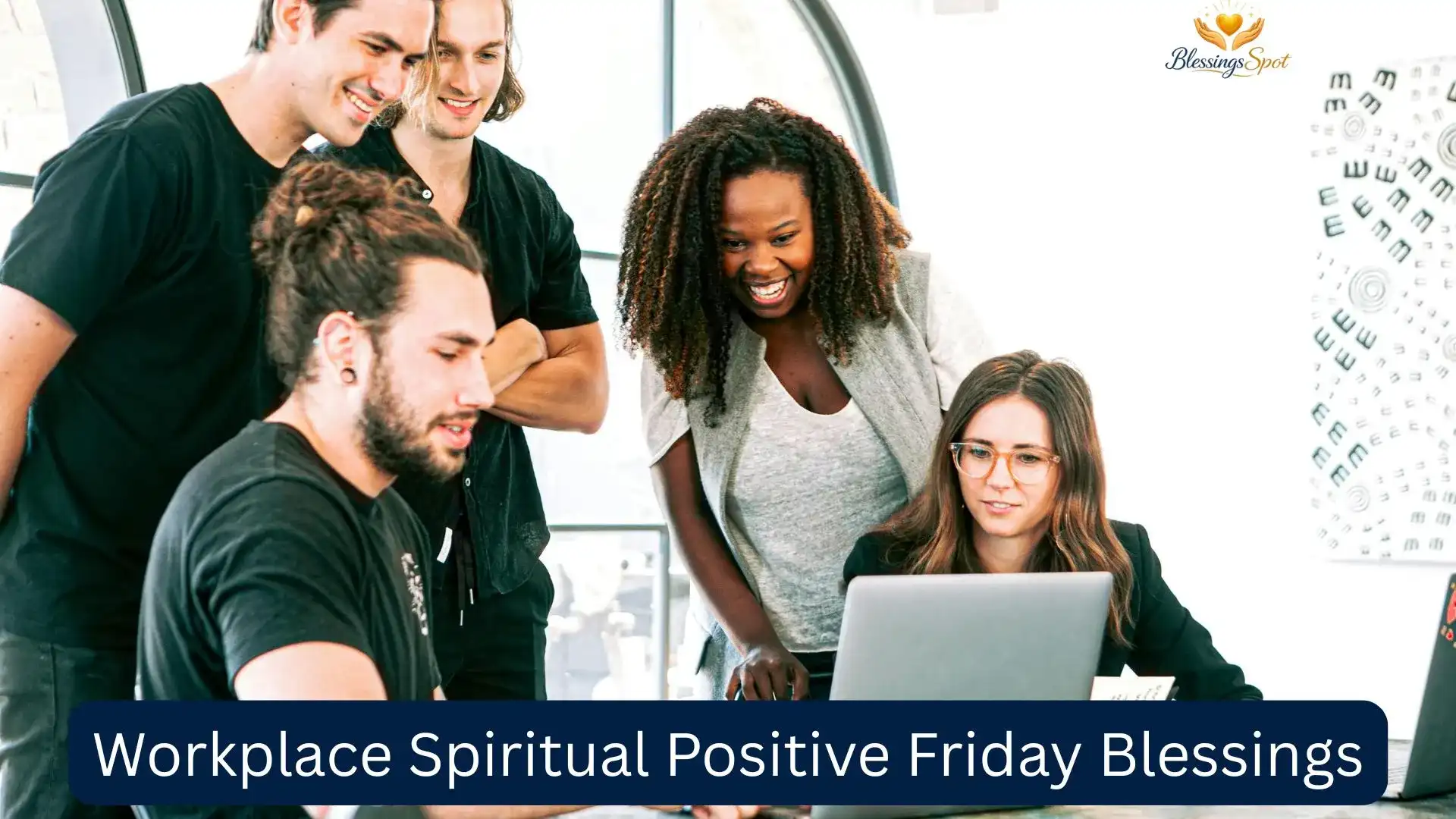 Workplace Spiritual Positive Friday Blessings