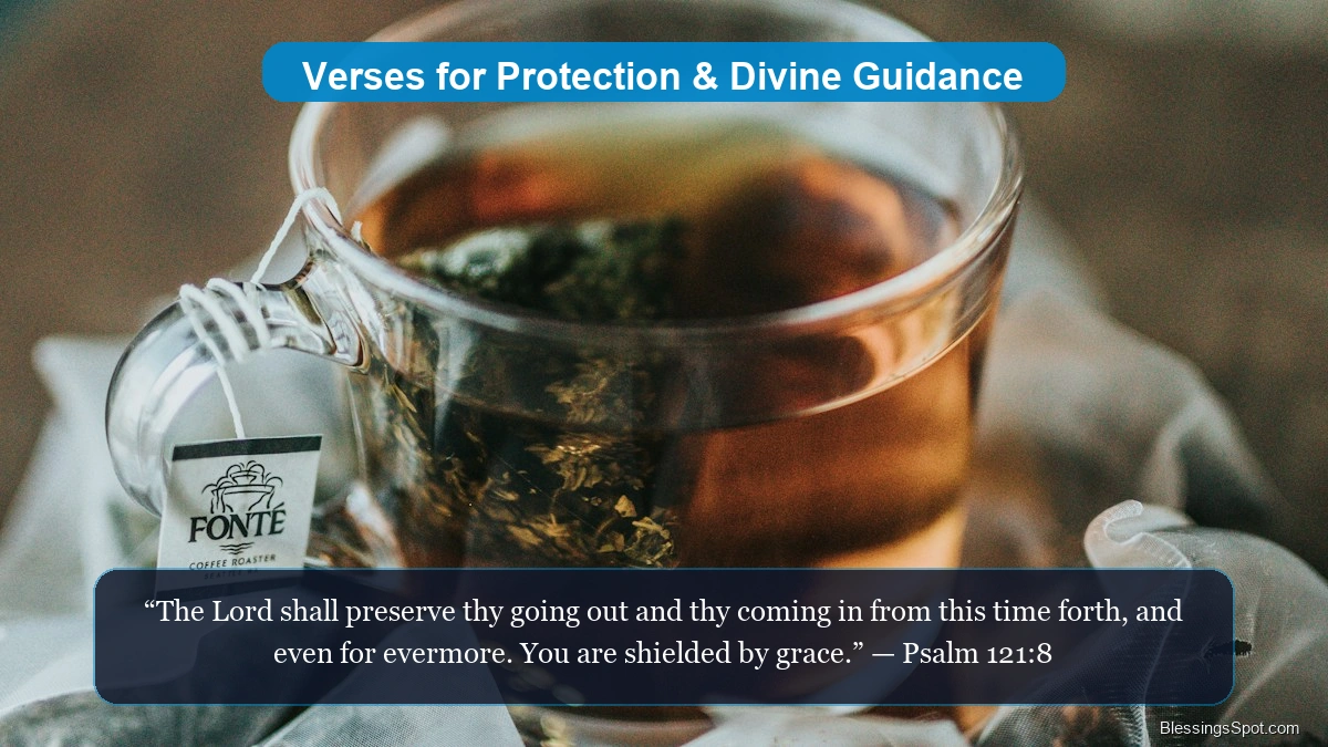 Good morning Bible verses for protection and guidance showing golden morning sunbeams cutting through clouds.