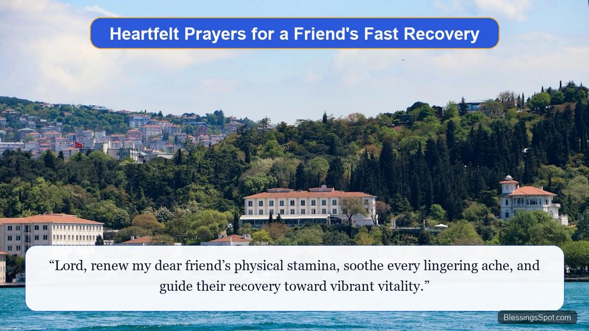 Heartfelt healing prayers for a sick friend's fast recovery showing a peaceful golden dawn sunrise.
