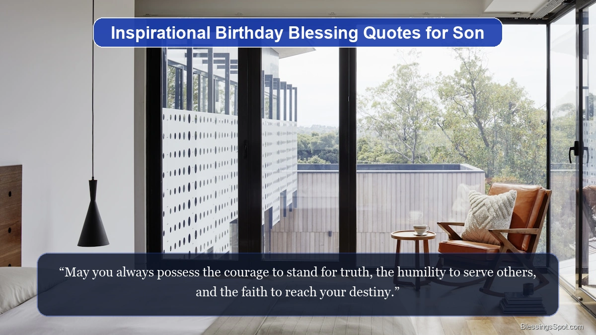 Inspirational birthday blessing quotes for son showing a celebratory family gathering table prepared with warmth.