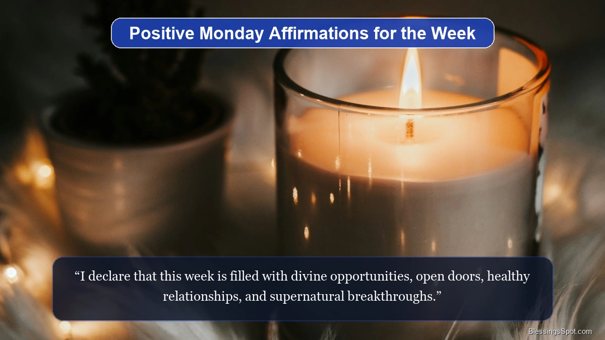 Positive Monday affirmations for the week ahead showing an open scenic horizon.