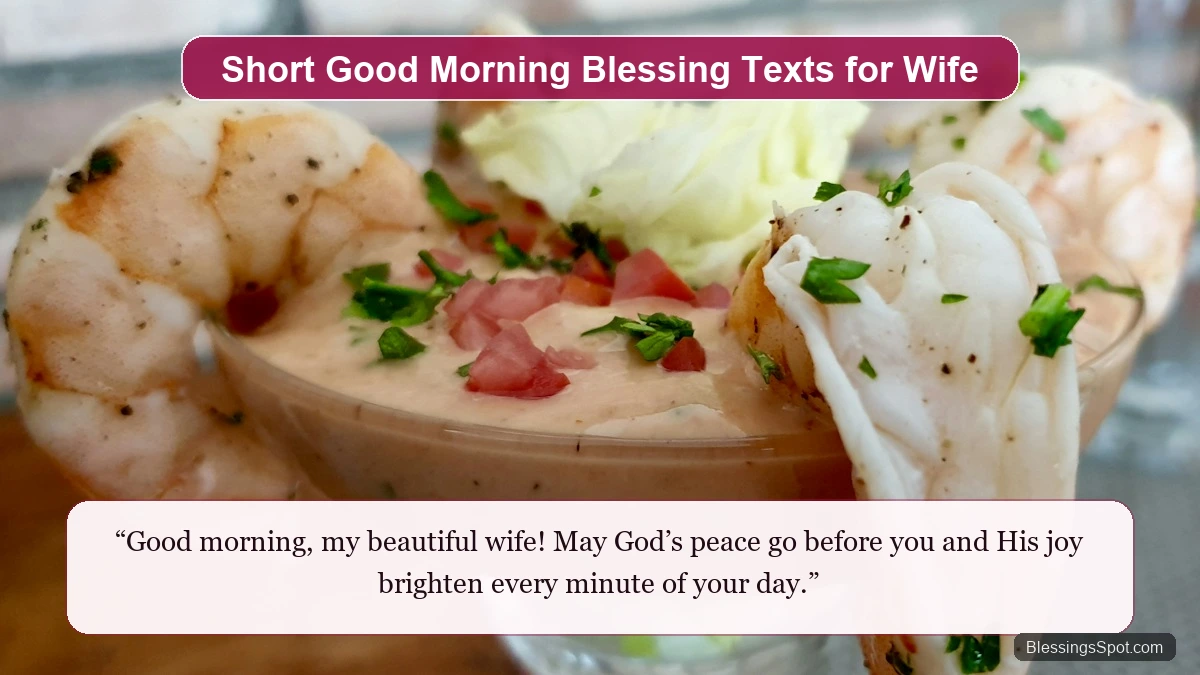 Short good morning blessing texts for wife featuring fresh floral arrangement on a sunlit table.
