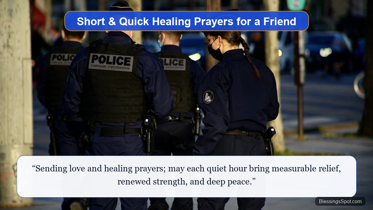 Short and quick healing prayers for a sick friend showing a sunlit forest trail of hope and renewal.