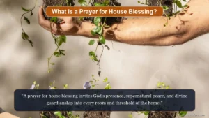 What is a prayer for house blessing and protection showing a beautiful sunlit home exterior.