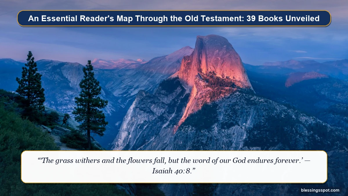 Majestic mountain peaks bathed in golden alpenglow illustrating the enduring foundation of the Old Testament.